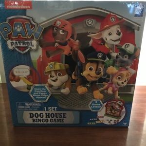 Paw Patrol Dog House Bingo game